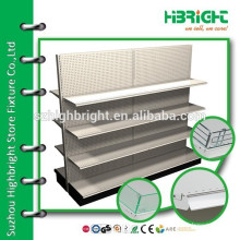 wholesale supermarket steel boutique display shelving